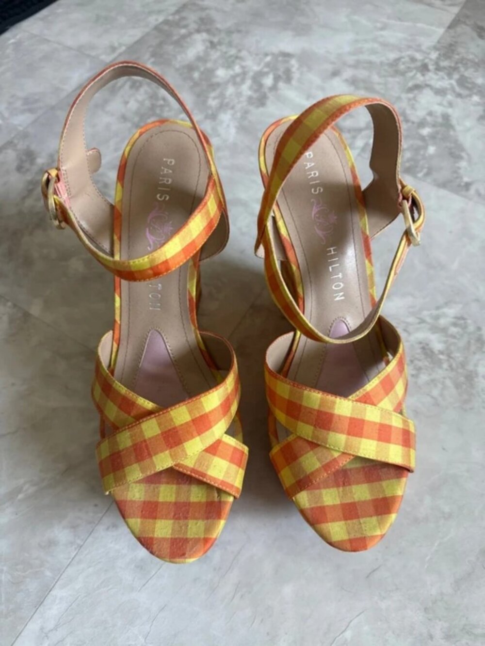 Adorable summer platform heels
